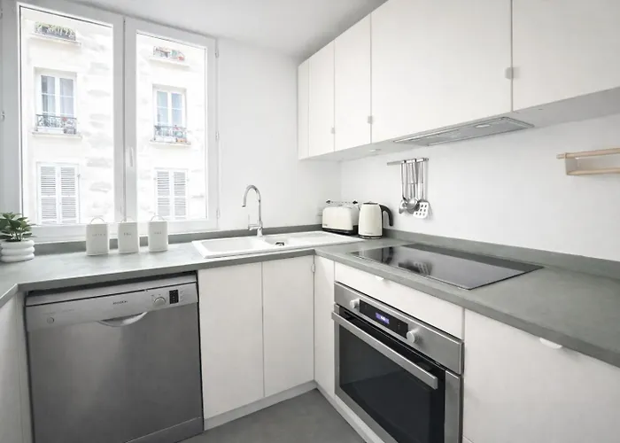 アパート Elegant Au Coeur De Montmartre *